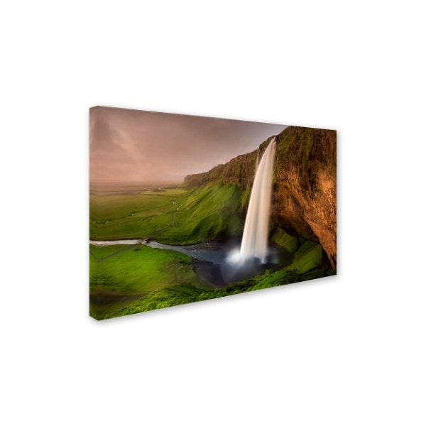 Franz Schumacher 'Seljalandsfoss' Canvas Art,30x47